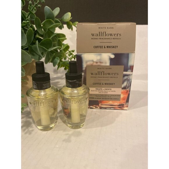 Bath & Body Works “Coffee & Whiskey”  2 New Wallflower Refills - Picture 1 of 4